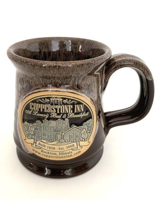 Deneen Pottery Other - Deneen Pottery Copperstone Inn Mug Rockton IL 2015 Hand Thrown Coffee Tea Cup